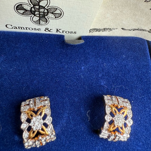 Camrose & Kross Gold and Silver Earrings - Picture 4 of 4